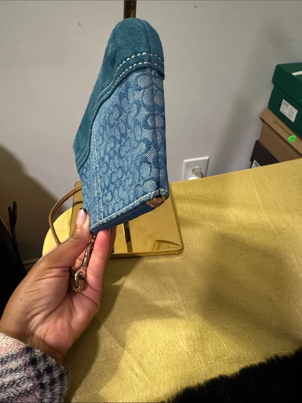 Vintage Coach Y2K wristlet